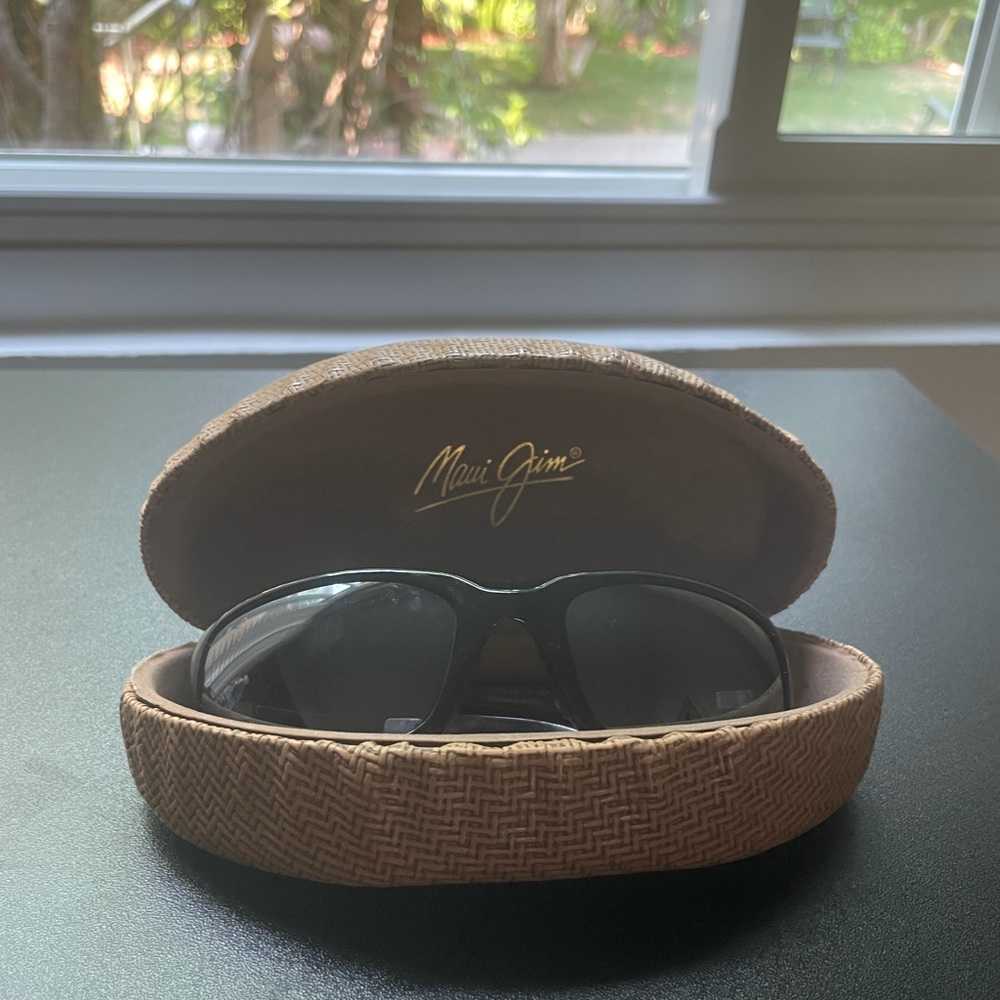 MAUI JIM Stingray sunglasses, black, unisex